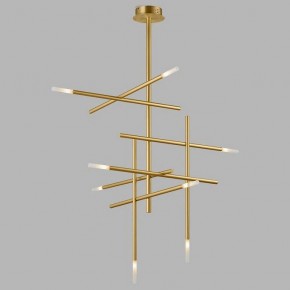 Люстра на штанге Imperiumloft Traverse Gold TRAVERSE01 в Добрянке - dobryanka.mebel24.online | фото