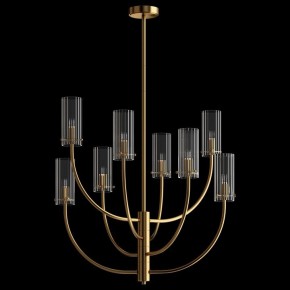 Люстра на штанге Maytoni Arco MOD223PL-08BS в Добрянке - dobryanka.mebel24.online | фото 2