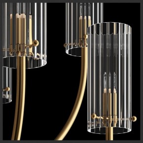 Люстра на штанге Maytoni Arco MOD223PL-08BS в Добрянке - dobryanka.mebel24.online | фото 5