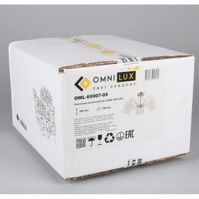 Люстра на штанге Omnilux Rapallo OML-65007-05 в Добрянке - dobryanka.mebel24.online | фото 5