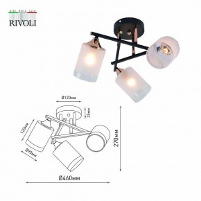 Люстра на штанге Rivoli Fiona Б0059259 в Добрянке - dobryanka.mebel24.online | фото