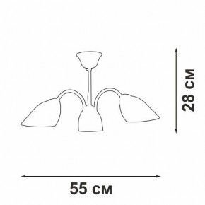 Люстра на штанге Vitaluce V3335 V3335-7/3PL в Добрянке - dobryanka.mebel24.online | фото 3