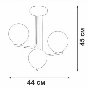 Люстра на штанге Vitaluce V49420 V49420-8/3PL в Добрянке - dobryanka.mebel24.online | фото 2