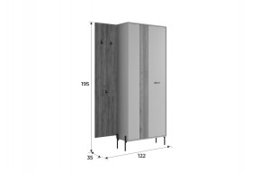 МЕБЕЛЬСОН К8 Прихожая в Добрянке - dobryanka.mebel24.online | фото 2