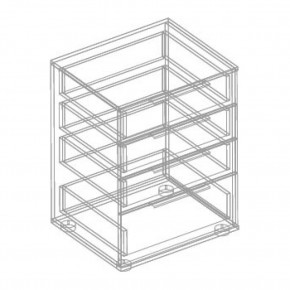 МОНИКА Комод с 4 ящиками в Добрянке - dobryanka.mebel24.online | фото 3