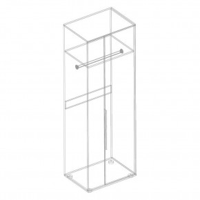 МОНИКА Шкаф для одежды в Добрянке - dobryanka.mebel24.online | фото 2