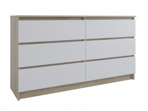 МОРИ МК 1380.6 Комод (Дуб Сонома/Белый) в Добрянке - dobryanka.mebel24.online | фото 1
