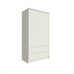 МОРИ МШ 900.1 Шкаф с 2-мя дв. и 2-мя ящ. (Сатин) в Добрянке - dobryanka.mebel24.online | фото