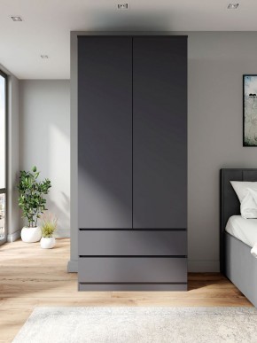 МОРИ МШ 900.2 Шкаф (графит) в Добрянке - dobryanka.mebel24.online | фото 3