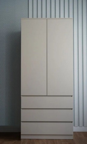 МОРИ МШ 900.2 Шкаф с 2-мя дв. и 3-мя ящ. ВЫСОКИЙ (Сатин) в Добрянке - dobryanka.mebel24.online | фото