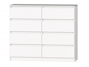 МС "Хилтон" Комод №3 1200 (8 ящ.) белый текстурный в Добрянке - dobryanka.mebel24.online | фото 2
