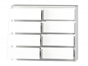 МС "Хилтон" Комод №3 1200 (8 ящ.) белый текстурный в Добрянке - dobryanka.mebel24.online | фото 3