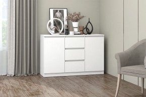 МС "Хилтон" Комод №4 1200 (белый текстурный) в Добрянке - dobryanka.mebel24.online | фото