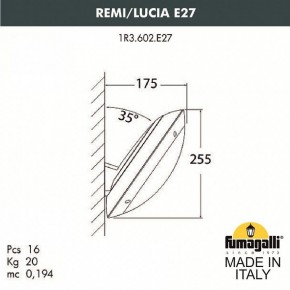 Накладной светильник Fumagalli Lucia 1R3.602.000.AYE27 в Добрянке - dobryanka.mebel24.online | фото 2