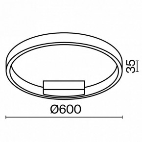 Накладной светильник Maytoni Rim MOD058CL-L35WK в Добрянке - dobryanka.mebel24.online | фото 4