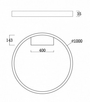 Накладной светильник Maytoni Rim MOD058CL-L65B4K в Добрянке - dobryanka.mebel24.online | фото 3