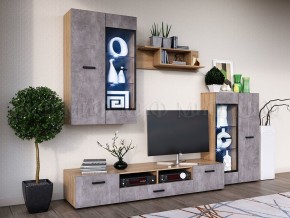 Нэнси New Полка навесная (ЛДСП) Сонома в Добрянке - dobryanka.mebel24.online | фото 2