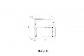 НИЛЬС - 32 Тумба в Добрянке - dobryanka.mebel24.online | фото 2