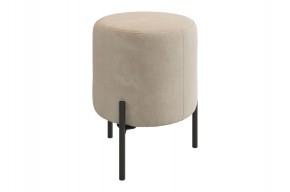 ОДРИ Пуф (крем) в Добрянке - dobryanka.mebel24.online | фото