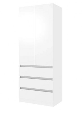ПАРУС Шкаф 2-х ств. 800 (белый) в Добрянке - dobryanka.mebel24.online | фото