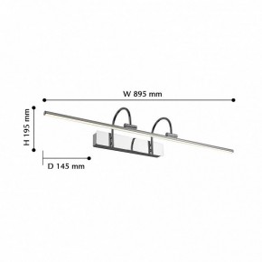 Подсветка для картины Favourite Strenuus 2431-3W в Добрянке - dobryanka.mebel24.online | фото 2
