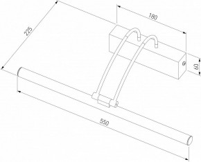 Подсветка для зеркала Elektrostandard Simple a063698 в Добрянке - dobryanka.mebel24.online | фото 3