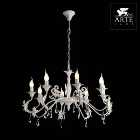 Подвесная люстра Arte Lamp Angelina A5349LM-8WH в Добрянке - dobryanka.mebel24.online | фото 2