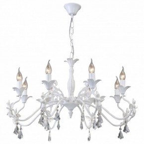 Подвесная люстра Arte Lamp Angelina A5349LM-8WH в Добрянке - dobryanka.mebel24.online | фото 3