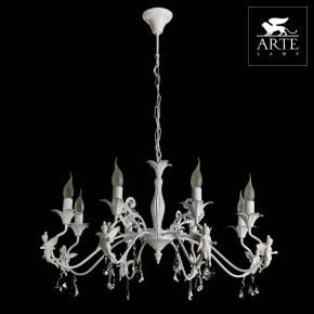 Подвесная люстра Arte Lamp Angelina A5349LM-8WH в Добрянке - dobryanka.mebel24.online | фото 4