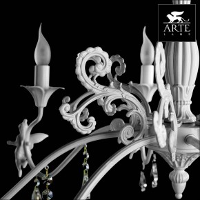 Подвесная люстра Arte Lamp Angelina A5349LM-8WH в Добрянке - dobryanka.mebel24.online | фото 6