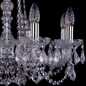 Подвесная люстра Bohemia Ivele Crystal 1402 1402/8/195/Ni/Leafs в Добрянке - dobryanka.mebel24.online | фото 2