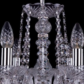 Подвесная люстра Bohemia Ivele Crystal 1402 1402/8/195/Ni/Leafs в Добрянке - dobryanka.mebel24.online | фото 4