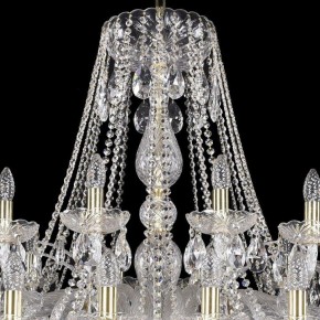 Подвесная люстра Bohemia Ivele Crystal 1411 1411/24+12/460/G в Добрянке - dobryanka.mebel24.online | фото 4