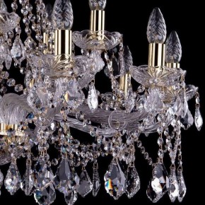 Подвесная люстра Bohemia Ivele Crystal 1413 1413/10+5/300/G/Leafs в Добрянке - dobryanka.mebel24.online | фото 2