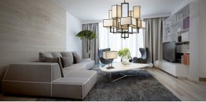 Подвесная люстра Divinare Porta 5933/01 LM-8 в Добрянке - dobryanka.mebel24.online | фото 4