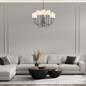 Подвесная люстра Eurosvet Abbey 60164/10 черный в Добрянке - dobryanka.mebel24.online | фото 4
