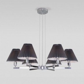 Подвесная люстра Eurosvet Peony 60136/6 хром/графит в Добрянке - dobryanka.mebel24.online | фото 2