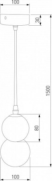 Подвесная люстра Eurosvet Polar 50250/1 LED серый в Добрянке - dobryanka.mebel24.online | фото 3