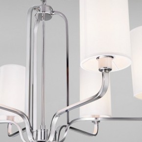 Подвесная люстра Eurosvet Purezza 60128/6 хром в Добрянке - dobryanka.mebel24.online | фото 5