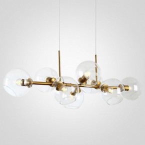 Подвесная люстра Imperiumloft Staggered Glass Chandelier 8 40.2211 в Добрянке - dobryanka.mebel24.online | фото