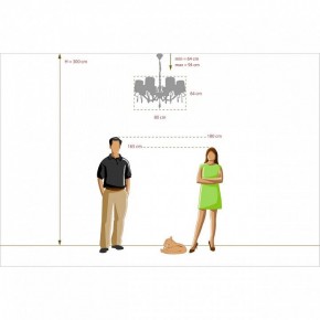 Подвесная люстра MW-Light Эллегия 8 303012708 в Добрянке - dobryanka.mebel24.online | фото 11