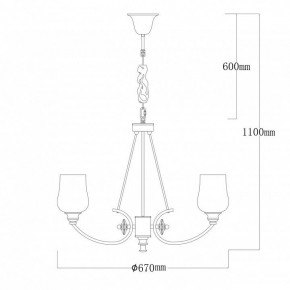 Подвесная люстра MW-Light Палермо 27 386017706 в Добрянке - dobryanka.mebel24.online | фото 9