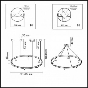 Подвесная люстра Odeon Light Fonda 4317/93L в Добрянке - dobryanka.mebel24.online | фото 6
