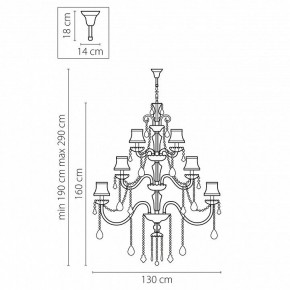 Подвесная люстра Osgona Nativo 715287 в Добрянке - dobryanka.mebel24.online | фото 3