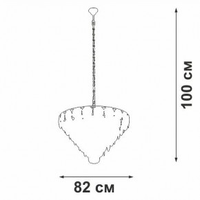Подвесная люстра Vitaluce V58340 V58340-8/25 в Добрянке - dobryanka.mebel24.online | фото 3