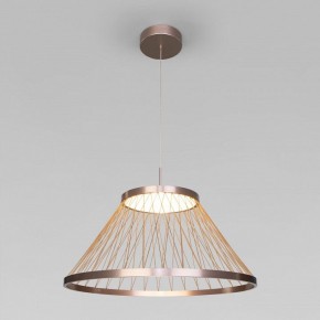 Подвесной светильник Eurosvet Cesta 40017/1 LED коричневый в Добрянке - dobryanka.mebel24.online | фото 2