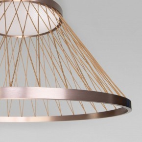Подвесной светильник Eurosvet Cesta 40017/1 LED коричневый в Добрянке - dobryanka.mebel24.online | фото 6
