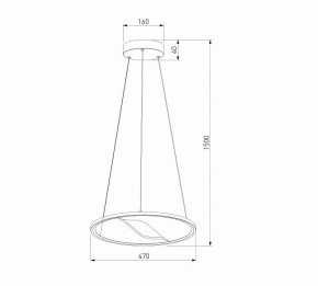 Подвесной светильник Eurosvet Occhio 40026/1 LED серый в Добрянке - dobryanka.mebel24.online | фото 5