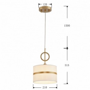 Подвесной светильник Favourite Mateo 2634-1P в Добрянке - dobryanka.mebel24.online | фото 4