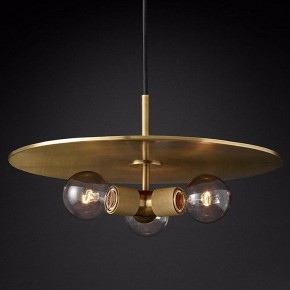 Подвесной светильник Imperiumloft Rh Utilitaire Disk Triple Pendant 40.2339 в Добрянке - dobryanka.mebel24.online | фото